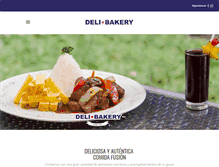 Tablet Screenshot of delibakery.com